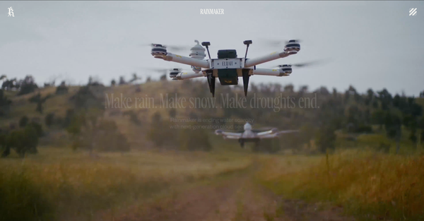 Rainmaker Thinks Cloud Seeding Can End Water Scarcity